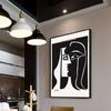 Pablo Picasso Abstract Art Paintings On the Wall Art Posters and Prints Black and White Famous Art Pictures For Living Room