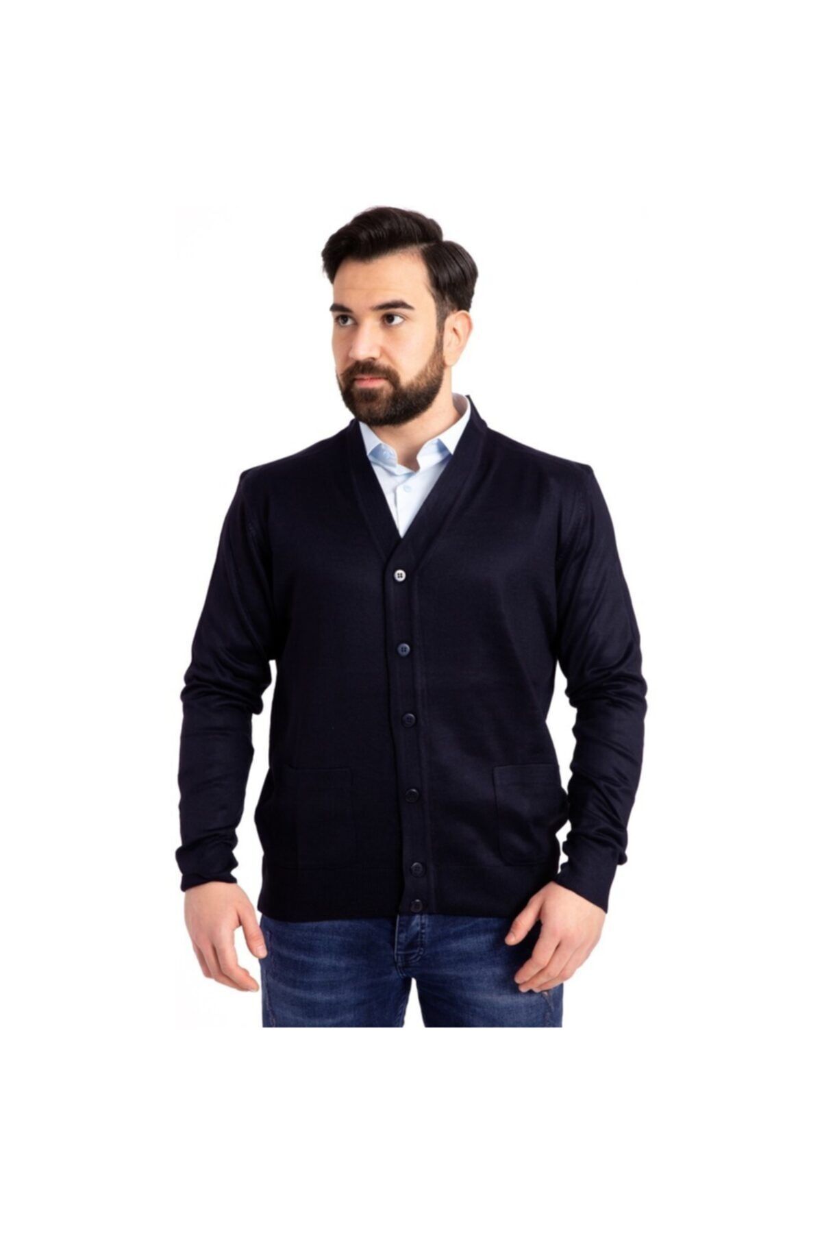 

Мужской кардиган большого размера, мужской трикотаж из тонкой шерсти, вязаный кардиган для папы