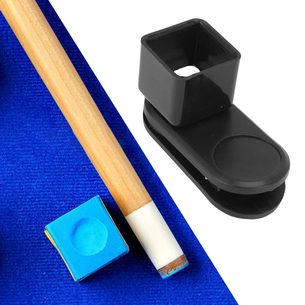 Pool Cue Chalk Holder with Belt Clamp Billiard Accessories Billiard Magnetic Chalk Case
