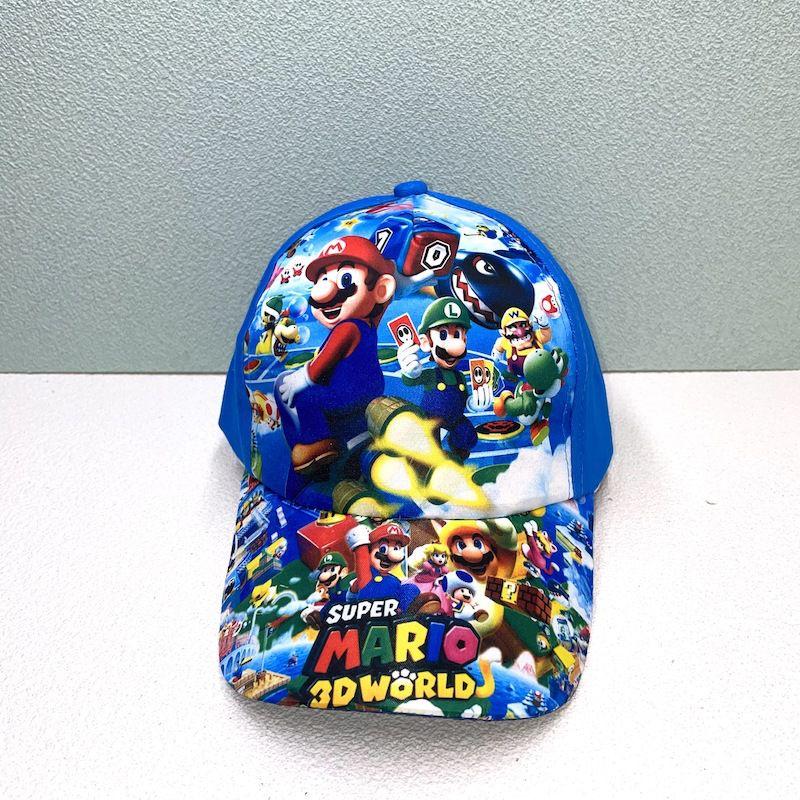 Super Mario Cartoon Baseballkappe Verstellbarer Sonnenhut Für Kinder Und Erwachsene