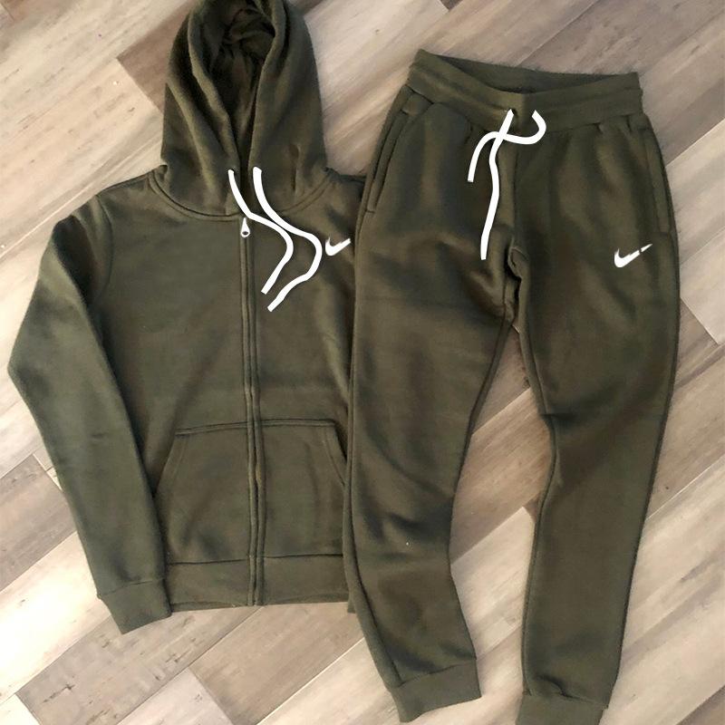 Buy New Autumn Men's Sets Hoodies+Pants 