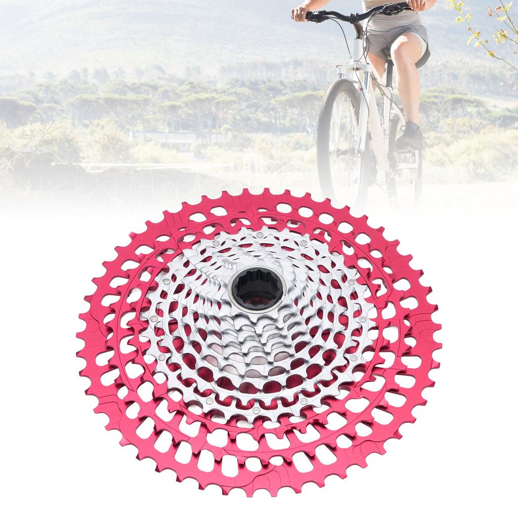 Bike Cassette   Light 10 to 50T 12 Speed CNC Hollow   Cassette Flywheel Replacement for XD Freehub
