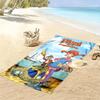 Pippi Longstocking 2D Flat Print Beach Towel, Large Soft Quick Dry Towel for Beach Camping SwimmingXSTJ0915460