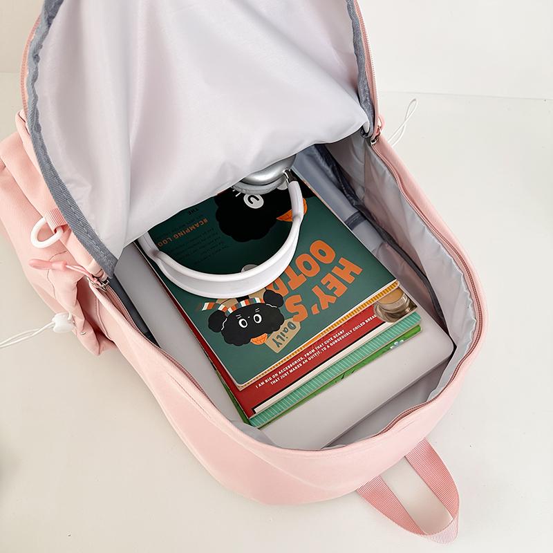 Student Schoolbag for Primary School Girls Three To Five and Six Grade Backpack