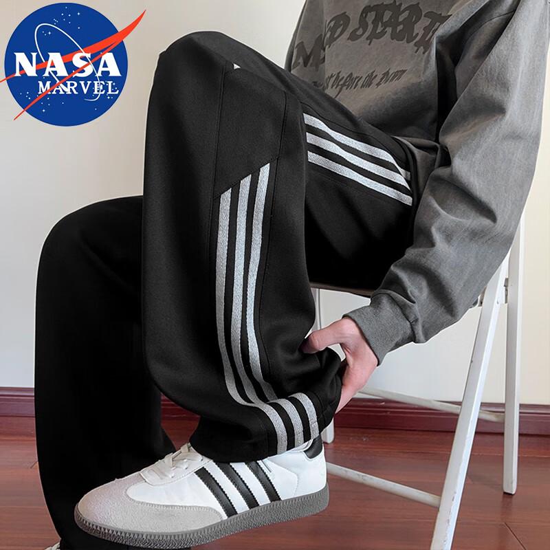 

NASA MARVEL Men s Loose Fit Straight Leg Casual Pants L