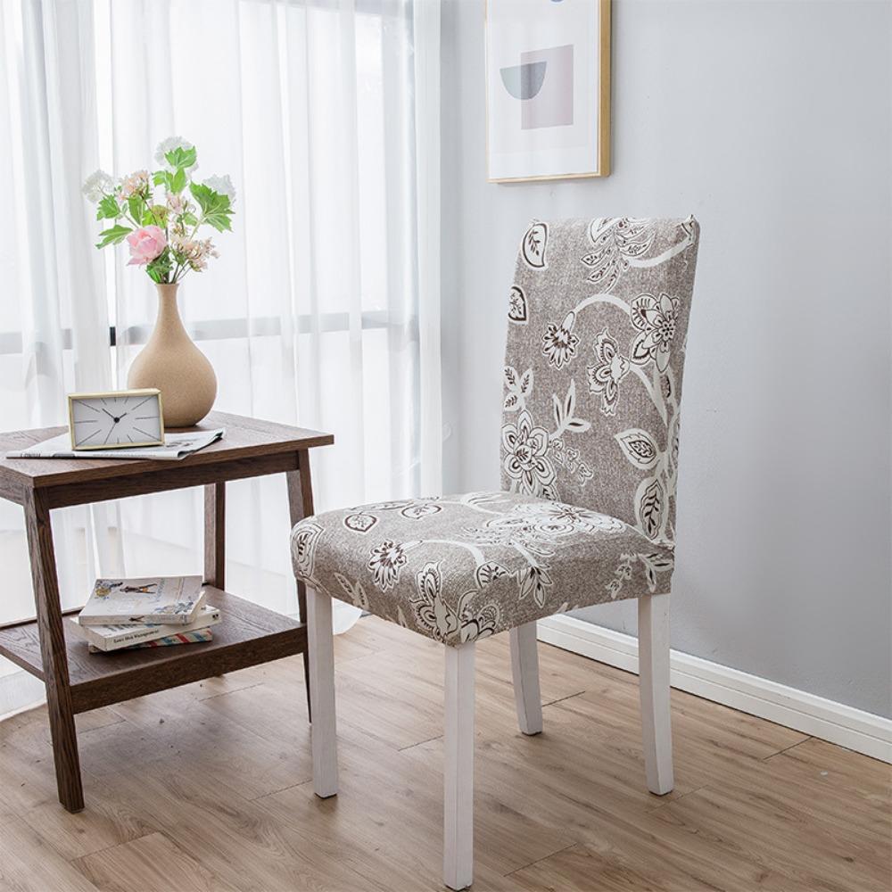 Chair Cover Full Set Dining Chair Covers Washable Stretchable Universal Fit for Home Office Restaurant