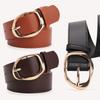 Stylish Womens Casual Buckle Belt Made Of Faux Leather With Classic Pin Closure For Work And Leisure