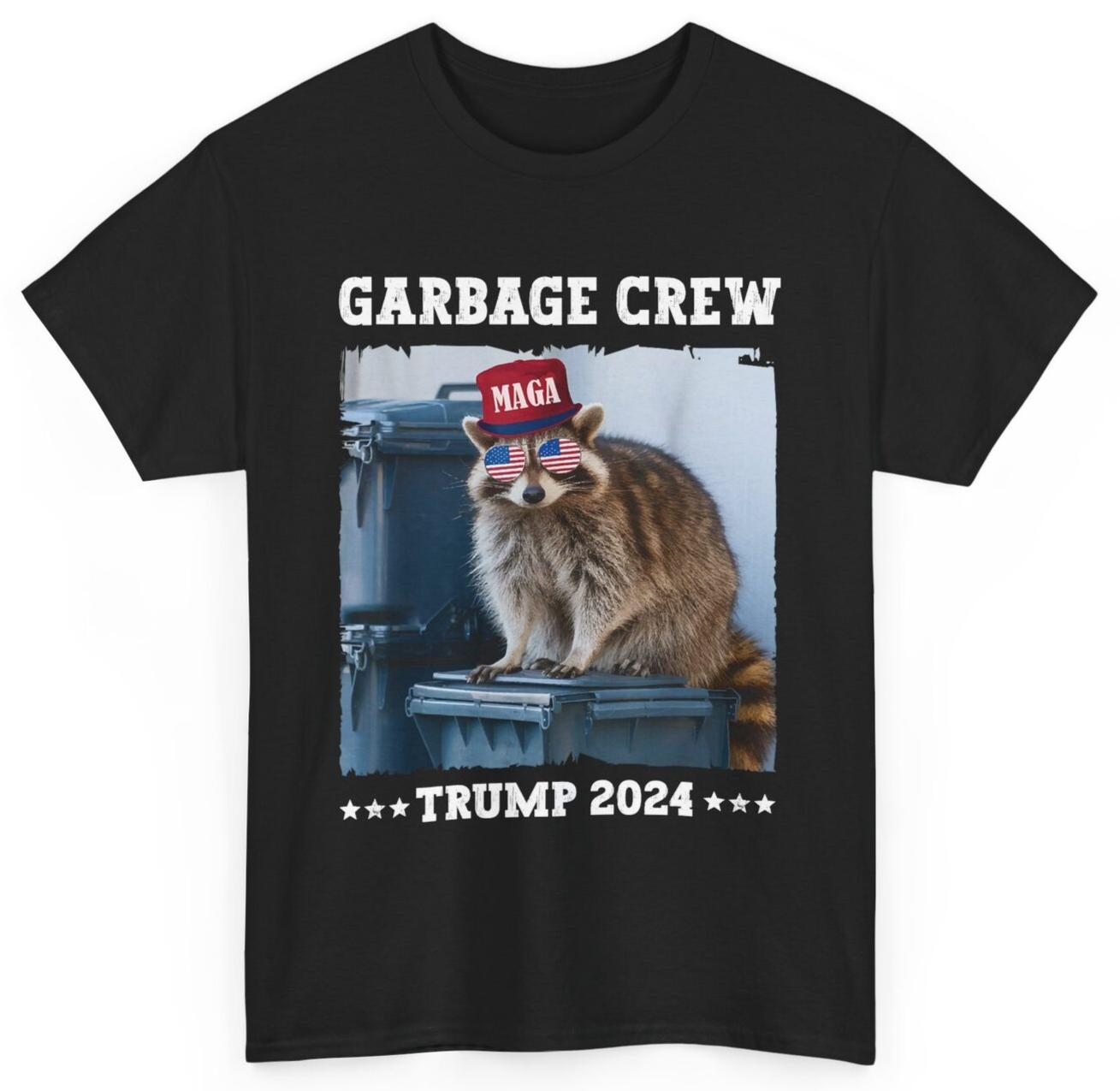 

Trump’s Supporters Garbage Joe Biden Republican Garbage Crew T-Shirt 4XL