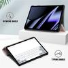 Tablet Case For Oppo Pad Case 2022 Pu Leather Hard Back Stand Folding Cover For Funda Oppo Pad 11 Inch Case Cover Coque Rose Gold