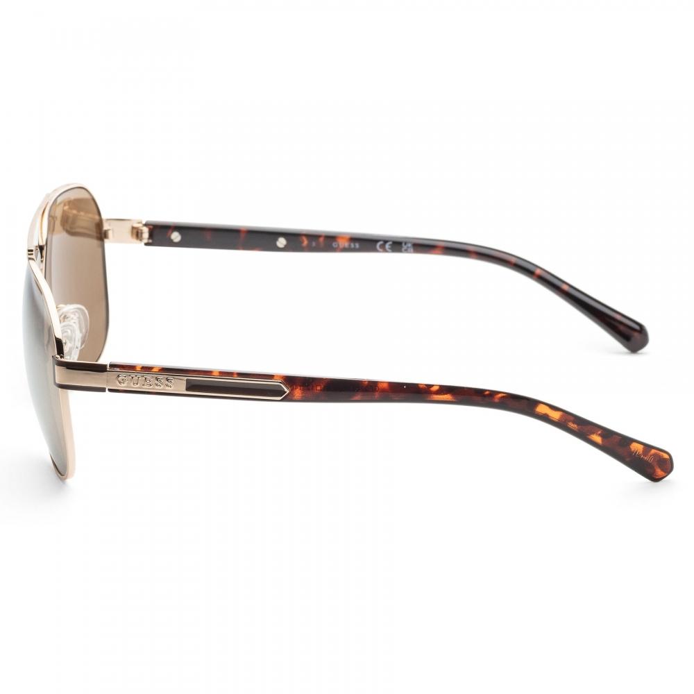 GueSS Men S 61mm Gold SunglaSSeS Gf0247 32g Gold
