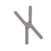  Cross Design Silicone Trivets Hot Pad Pot Holder
