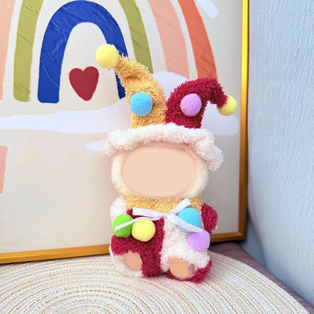 The First, Second And Third Generation Doll Clothes, Vinyl Clothes, Colorful Ball Clown Are Cute (dolls Not Included)