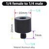 1/4 to 3/8 M5 M6 M8 Male to Female Conversion Thread Screws Tripod Screw Mount Adapter For GoPro insta360 DJI OSMO Action Camera