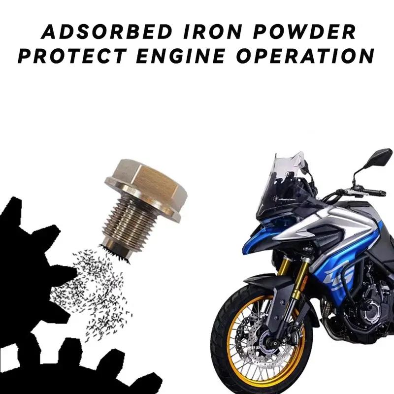 For VOGE DS525X DS 525X 525 DSX 525DSX -2024Stainless Steel Magnetic Oil Drain Sscrew DSX525Oil Screw Motorcycle Accessories