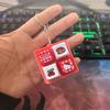 Cartoon ***Hello Kitty LED Light Fidget Toy Keychain, Cute Mini Keyboard Press Pendant, Kawaii Bag Charm Stress Relief Gift Present 2026