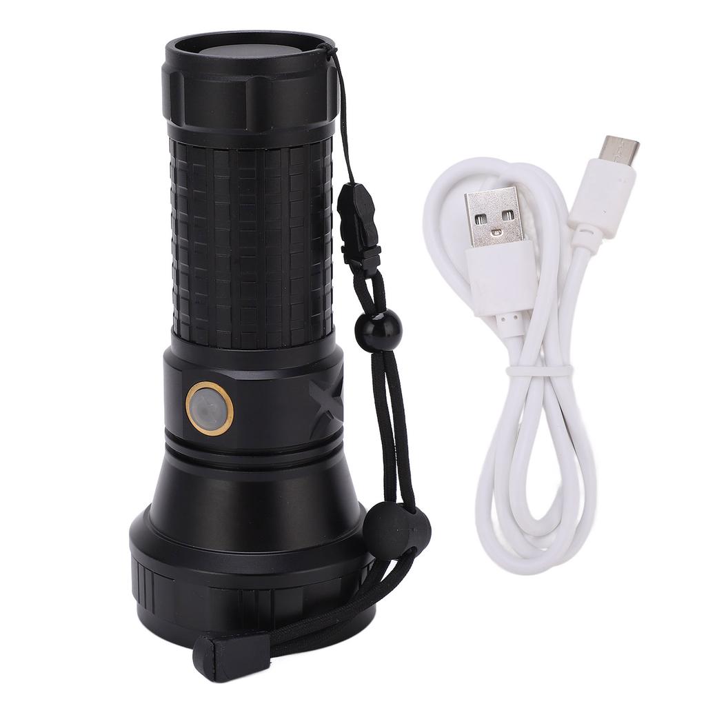 Searchlight Waterproof Super Bright Outdoor Flashlight with 3 Modes for Emergency Camping