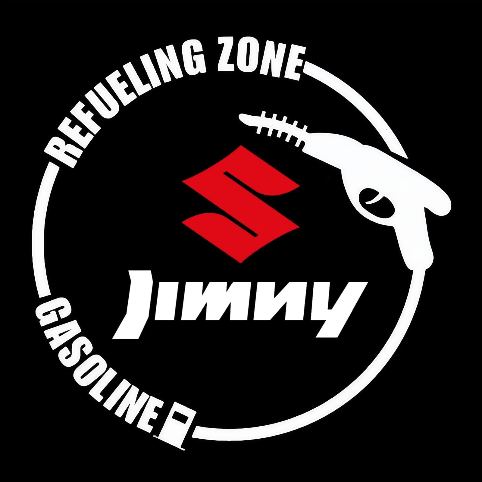 

Suzuki JB64W JB74W Наклейка-крышка для газового выхода, Заднее стекло, Задний топливный выход, Гоночный Jimny белый