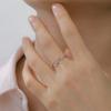 Cazador Adjustable Beads Twisted Rope Thin Rings for Women Stainless Steel Kpop Jewelry Gold Plated Open Finger Rings 2026 Trend