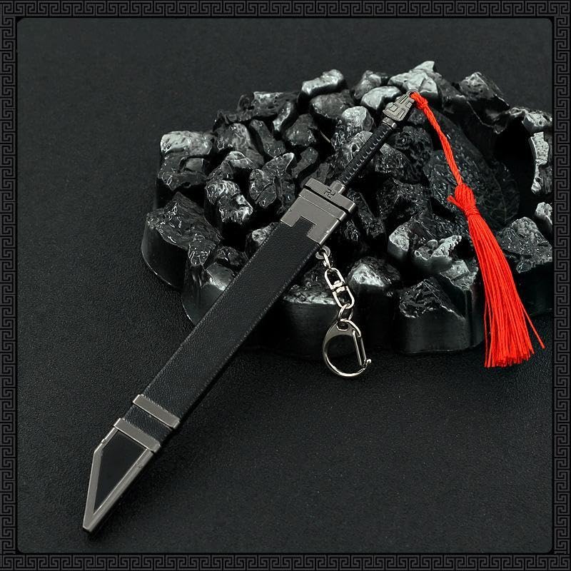 [Nekogamiyama] Suikoden: Wu Song's Great Sword, 20cm Long / Miniature Figure, Collector's Item, Decorative Item