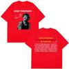 Unisex Women Hiphop Tshirt Singer Louis Tomlinson How Did I Get Here Tour 2026 Print TShirt Cotton Shortsleeved Fashio Tshirs