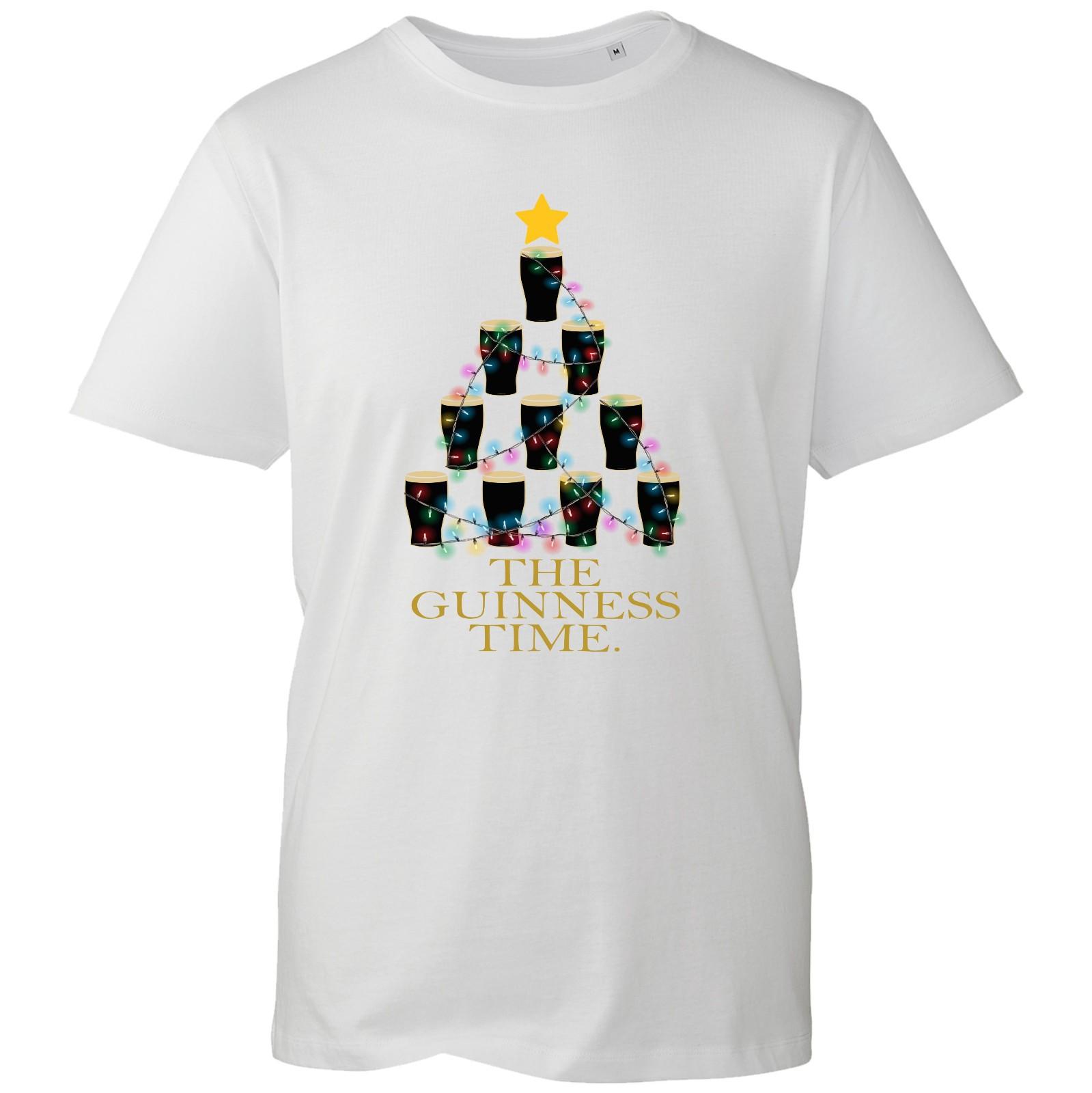 The Guinness Time T-shirt Famous Party Eve Drink Christmas Holiday Top Gift Tee XXXXL