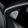Stainless Steel A-Pillar Tweeter Speaker Cover Trim Fit Kia K3 Forte -2024 Interior Decor Parts