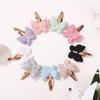 4-teiliges/Set Schmetterling Haarspangen Set für Mädchen Doppellagige Schleife Niedliche Pony Haarspange Baumwolle Sicher Kinder Baby Haarschmuck Set