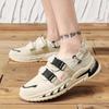 Summer Casual Shoes For Men Breathable Sandals Sneakers Men’s Comfortable Outdoor Walking Sneakers Sandals Beach Shoes Men