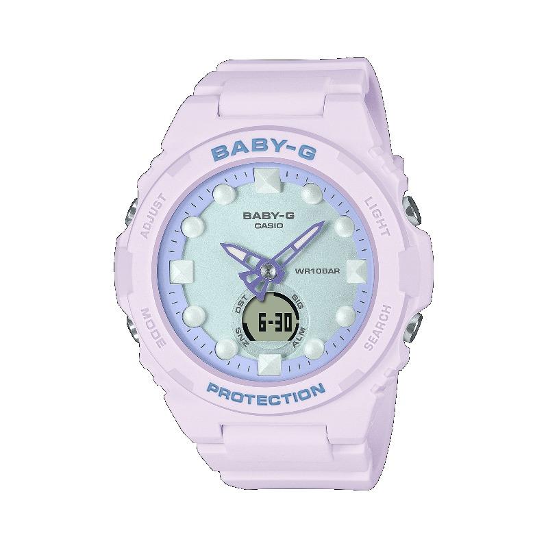 

Casio Baby-G Women s Resin 100M Water Resistant Analog Shock Resistant Quartz Watch BGA-320FH-4A красный