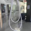 Shanshuihu Freshwater Baby Pearl Necklace - Genuine 3-4mm Pearls