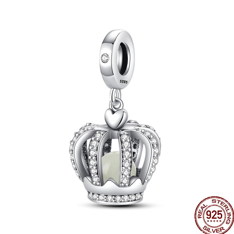 Luminous Firefly Star Moon Cherry Catcopper Pendant Beads 3Mm Diy For Women Exquisite Jewelry Making Gift