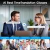 2026 Neue KI-Smart-Brille 800W HD-Kamera Brille Fotoerkennung Videoaufnahme Übersetzung Anruf Wasserdichte Sonnenbrille Herren Damen
