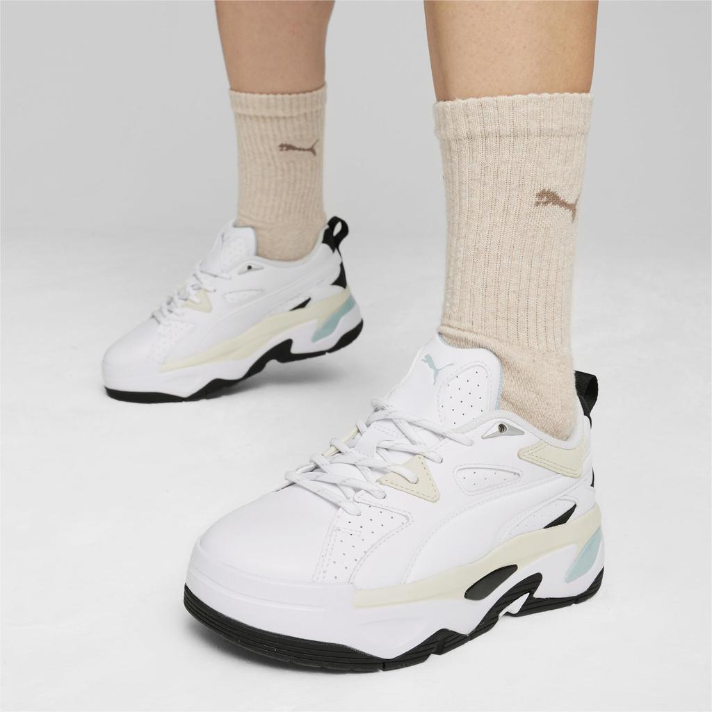 PUMA BLSTR Sneakers 2024 Snow Size cm Women's 395276, Spring/Summer Colorway, White/Alpine (01), 24.5