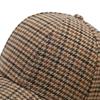 Plaid Baseball Cap - Warm, Lightweight & Adjustable for Autumn/Winter Outdoor Activities