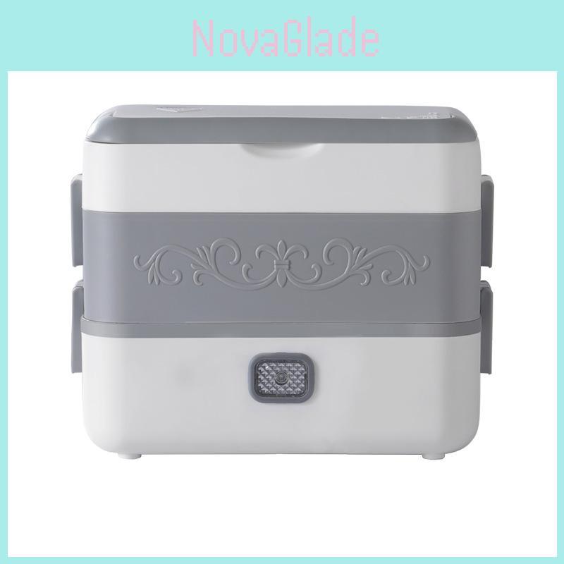 Electric Heated Lunch Box With Removable Inner Pot For Office Use