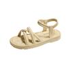 Roman Sandals 22 New Summer Flat Temperament Pregnant Women Beach Shoes High-end Sandals
