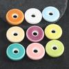 Fresh Large Hole Porcelain Donut Beads for DIY Bracelets