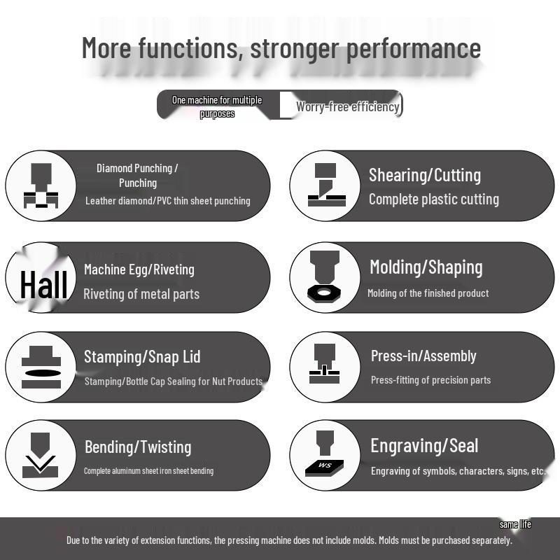 2025 Rust-Proof Manual Die-Cutting & Stamping Machine