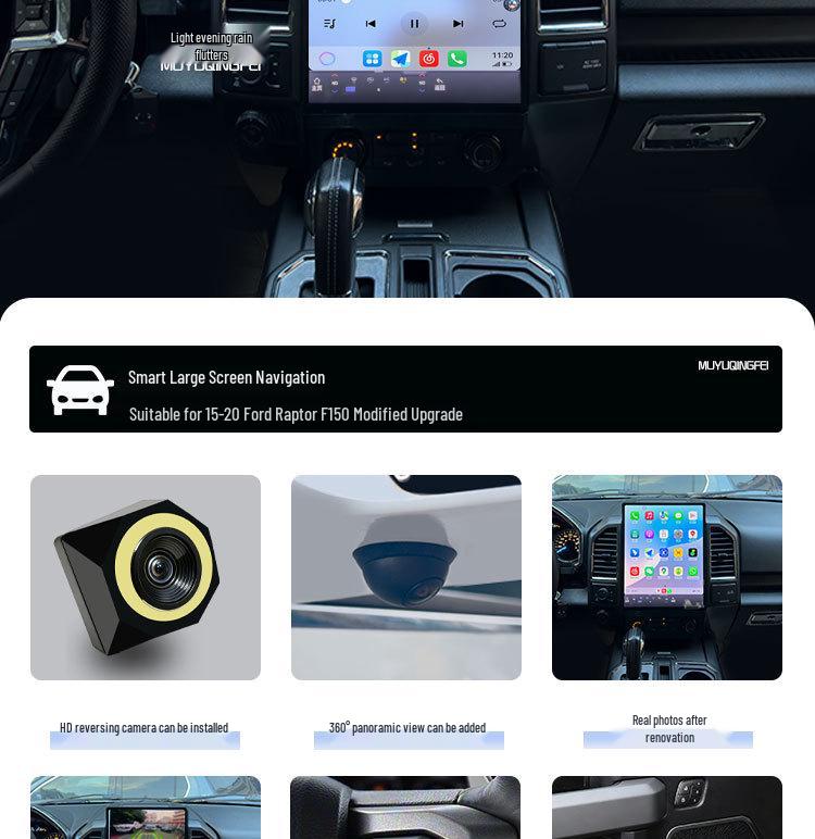 Ford Raptor F150 Android Smart Navigation Touchscreen with CarPlay