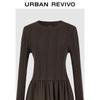 UR 2025 Autumn Elegant Textured Knit Dress