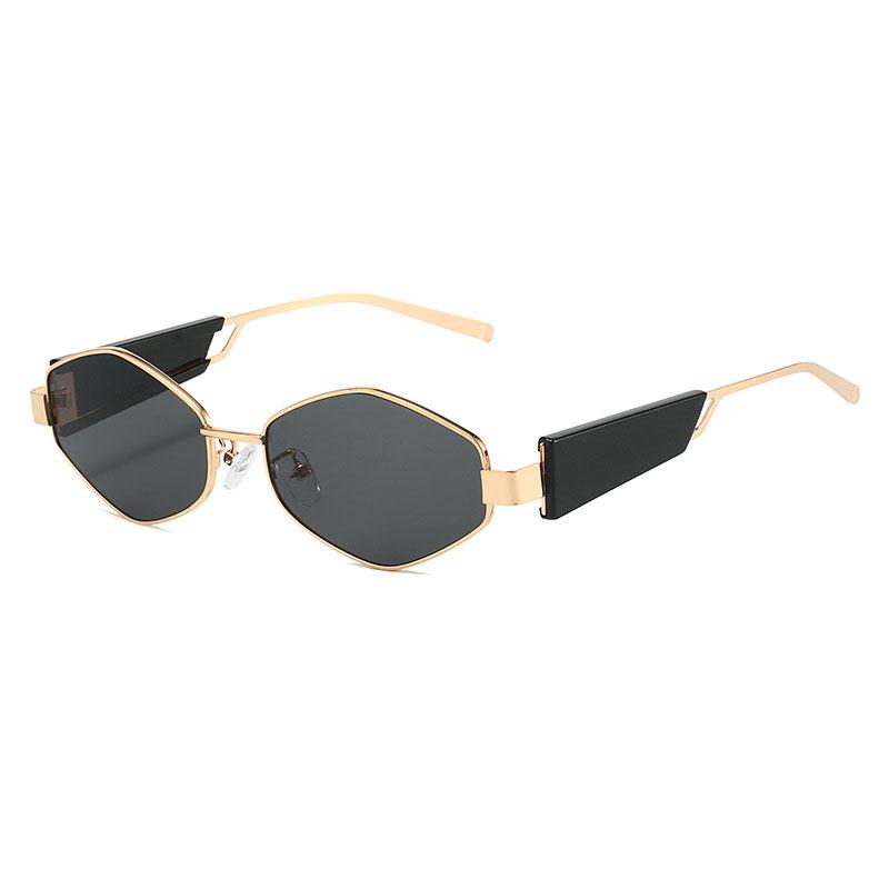 

y2k Popular Fashion Metal Hexagon Sunglasses Women For Men Punk Retro Sun Glasses Luxury Brand Designer Outdoor Driving Shades