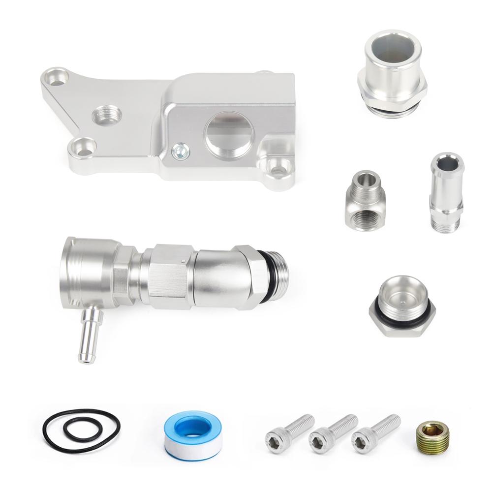 High Quality Auto Upper Coolant Housing Straight with Filler Neck for K20Z3 and Most K24 Heads (Excluding K24A1)