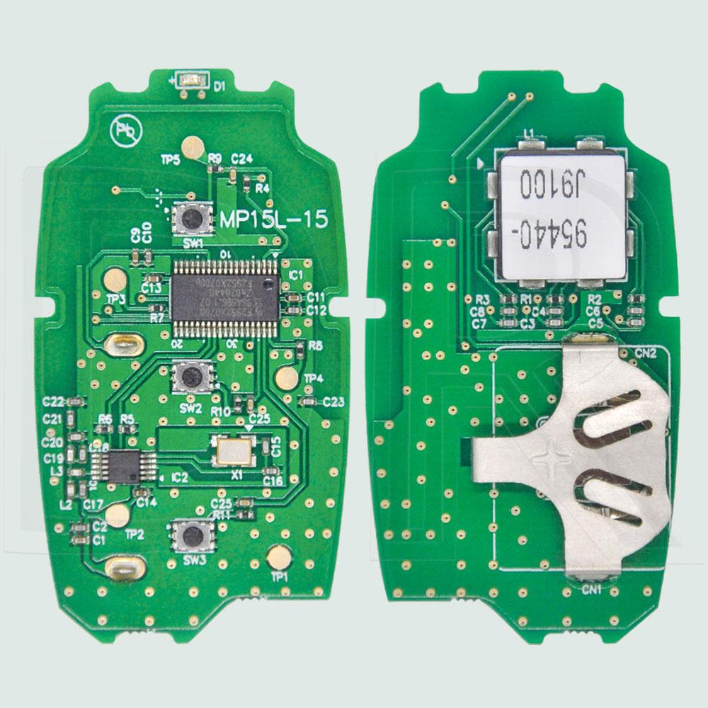 DR 95440-J9000 95440-J9100 ID47 Chip 433MHz Keyless Go Car Remote Key TQ8-FOB-4F18 For Hyundai Kona 2018 2019 2020