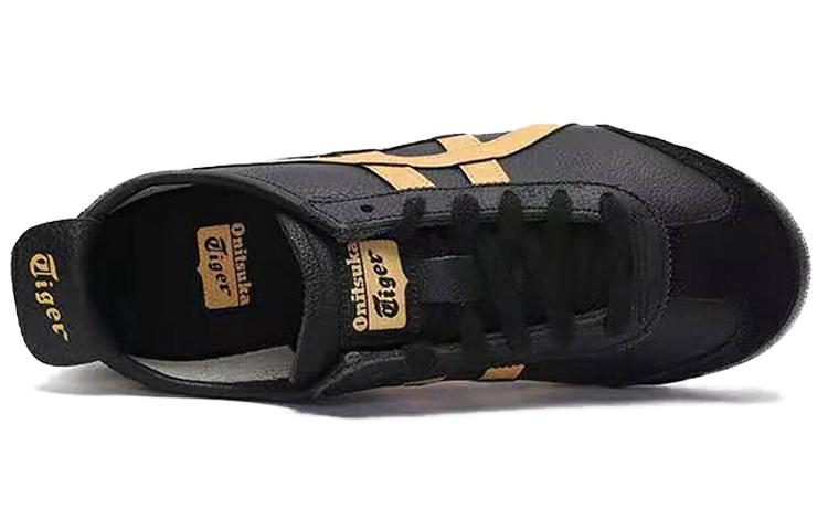 ONITSUKA TIGER Mexico 66 'Black Honey Gold' Men's Sneakers