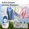 Detergente Líquido para Ropa con Enzimas Activas Eliminador de Manchas Desengrasante Limpieza de Manchas Limpiador Suave Para Uso Doméstico Para Ropa