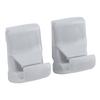 2pcs Grey Sun Visor Retainer Clip Holder MR654343 Sun Visor Hook Clip Bracket Replacement For Mitsubishi Lancer 2006