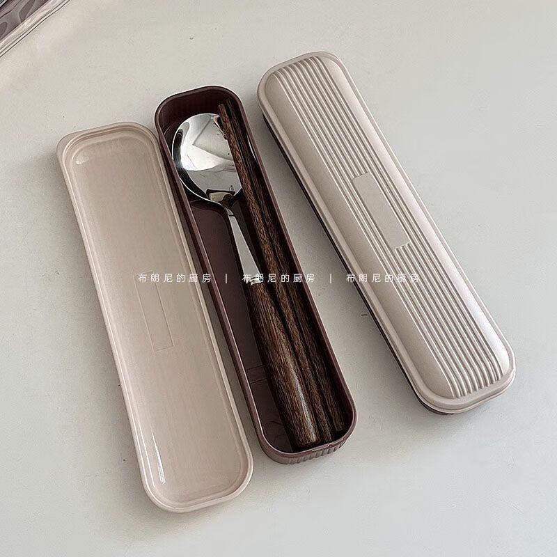 Portable Stainless Steel Spoon and Fork Set