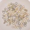 200-500Pcs Iron Double Ring Jump Ring For DIY Necklace Bracelet Jewelry Making Craft Accessories