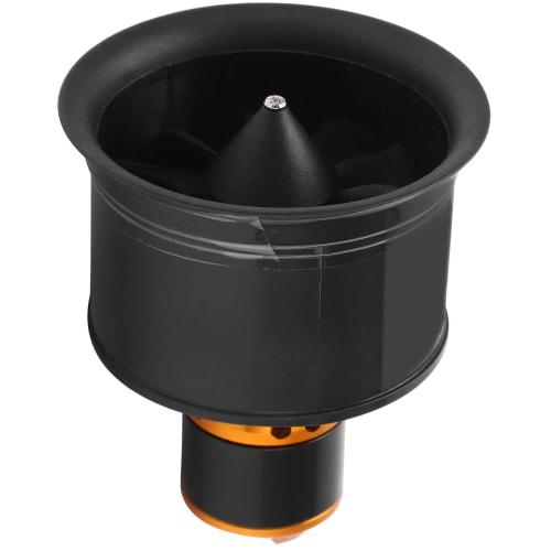 QX-Motor 50mm EDF 12-Blade Ducted Fan with QF2611-4600KV 3-4S Brushless Motor for RC Airplanes, CW, Durable, Long-Lasting Use