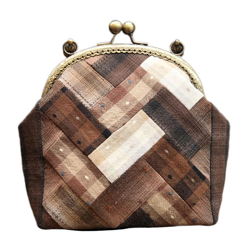 Handbag Material Kit Embroidery Set Lock Artware Handwork Needlecrafts Present Decor Craft Mini